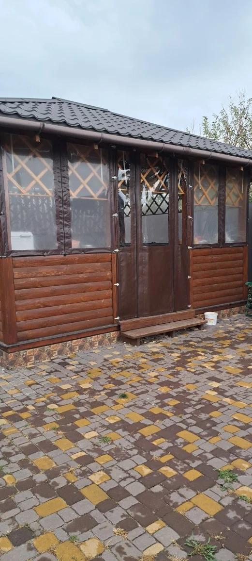 Прозрачные ПВХ шторы для навесов ЛНР